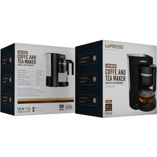 [LPCFFM0021] Lepresso Duo Brew Coffee & Tea Maker 