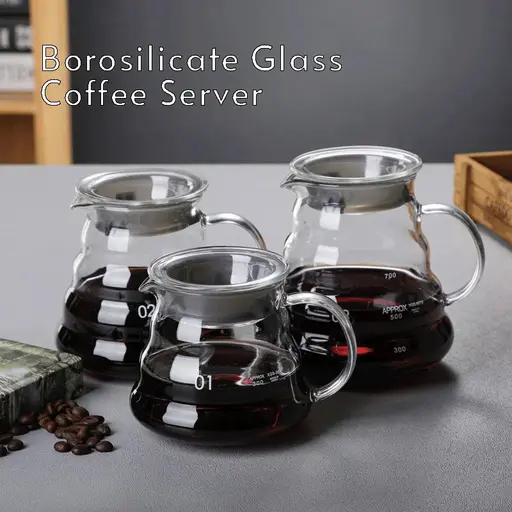 [wm5461-400] Glass Coffee Server w.lid 400ml
